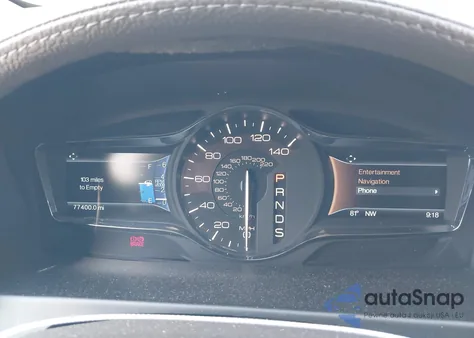 2015 Lincoln Mkx z USA, uszkodzony, nr VIN 2LMDJ8JK4FBL26856